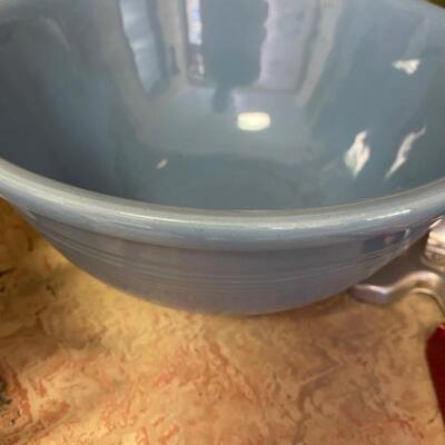 Vintage Pacific Pottery Blue Mixing Bowl