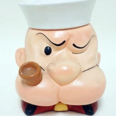 1091	POPEYE COOKIE JAR, APPROXIMATELY 9 IN HIGH
