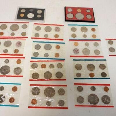 1277	LOT OF PROOF SETS, 1971-72;73;76 AND 1980
