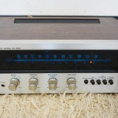 1214	PIONEER SX525 STEREO RECEIVER, POWERS UP, NO FURTHER TESTING, SOLD AS IS, APPROXIMATELY 18 IN X 13 IN X 6 IN HIGH
