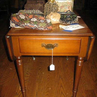 SMALL DROP SIDE TABLE $ 65.00