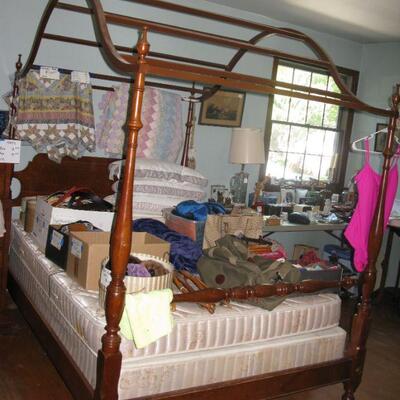 FULL CANOPY BED  $ 355.00