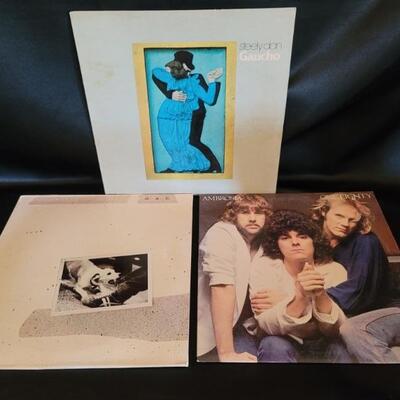 (3) LP/Vinyl Records: Steely Dan 'Gaucho', Fleetwood Mac 'Tusk' & Ambrosia 'One Eighty'
Original Records - 1st Gen.