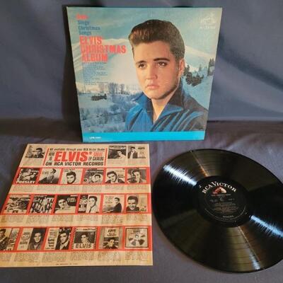 Elvis: LP/Vinyl Record Christmas Album                              Original Record/1st Generation