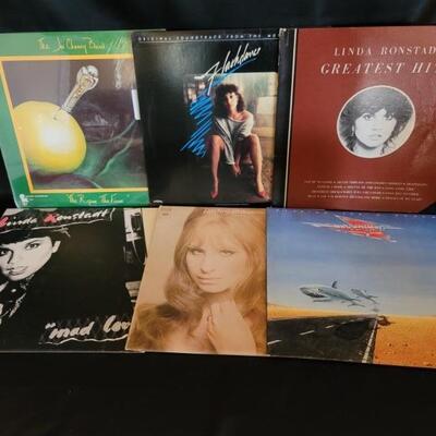 (6) Classic Rock LP/Vinyl Records, as pictured