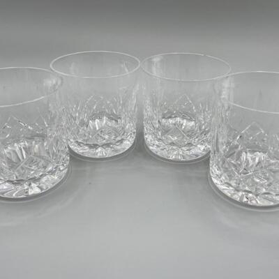 (4) Waterford Barware Glasses, Marked
