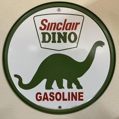 Sinclair Dino Gasoline Reproduction Tin Sign