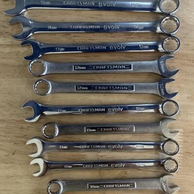 Craftsman Box Wrenches, Metric