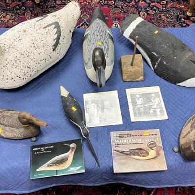 Antique decoys complete with instructions 
