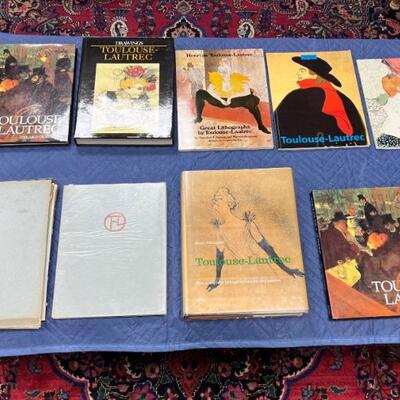 Toulouse - Lautrec drawings and etchings book collection