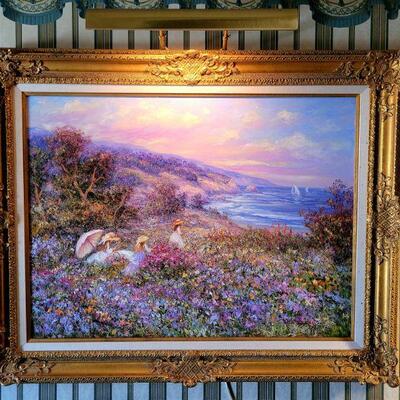 Large original oil painting