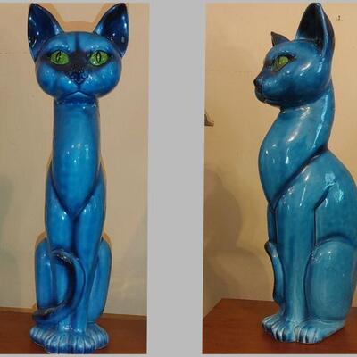 As is MCM Andrea 1960's cat statue