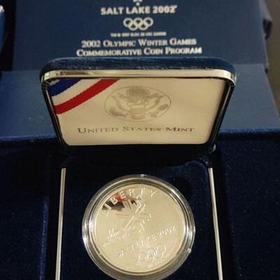 Olympic Commemorative Silver Dollar