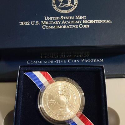 US Military Acadamy Commemorative Silver Dollar