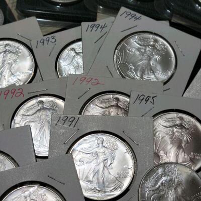 Silver Eagle Coins