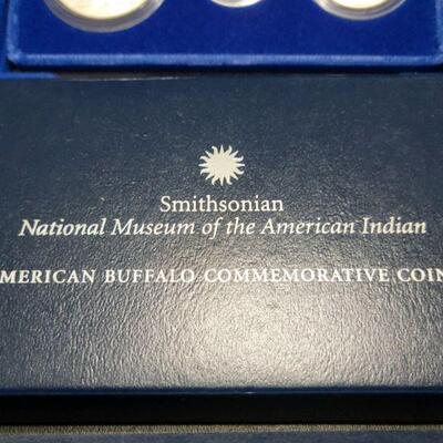 American Buffalo Commemorative Silver Dollar Set