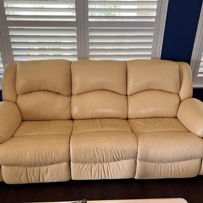 Southern motion leather couch