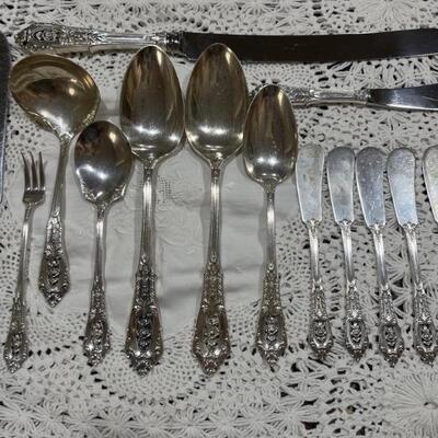Wallace Rose Point Sterling Silver Serving Pieces