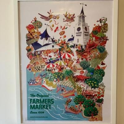 Vintage Farmers Market Poster