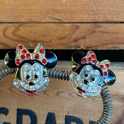 Disney Crystal Minnie Earrings