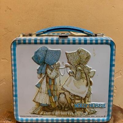 Vintage Holly Hobbie Lunch Pail