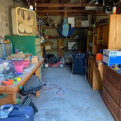 Garage is Packed
