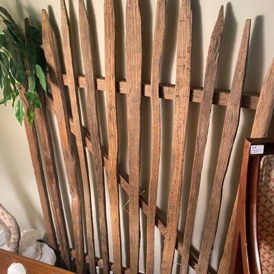 Antique English Garden Wooden Gate  