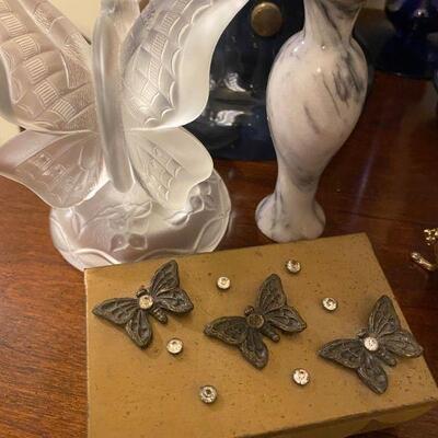 Butterfly Box and Decoratives  
