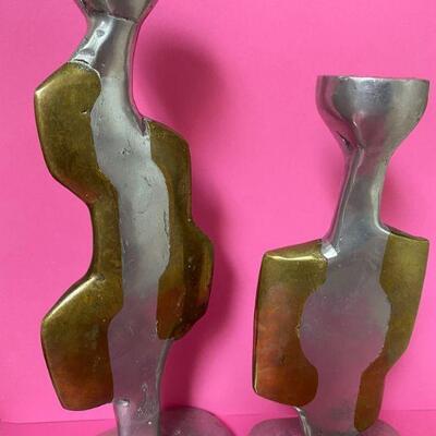 Candle Holders by Artist David Marshall