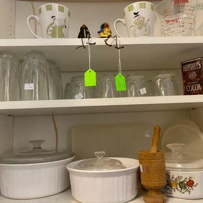 Assortment of Corningware  