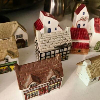 Small Ceramic Village by Wade