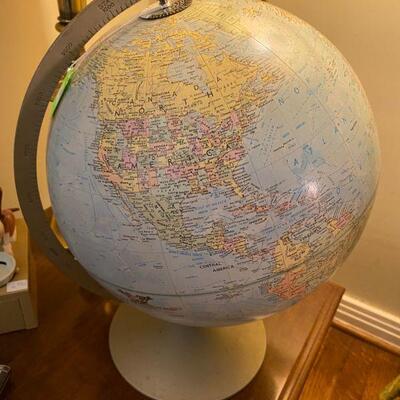 Vintage World Globe  