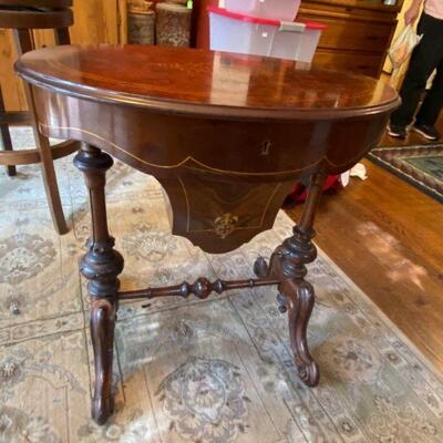 Antique Sewing Table 