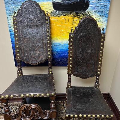 Spanish colonial chairs