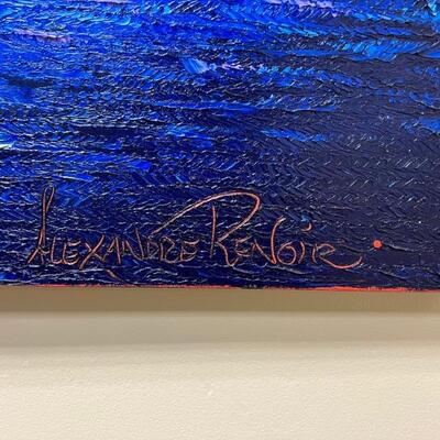 Signed Alexandre Renoir 