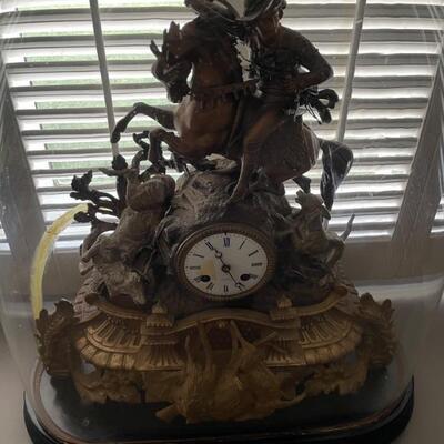 French antique clock