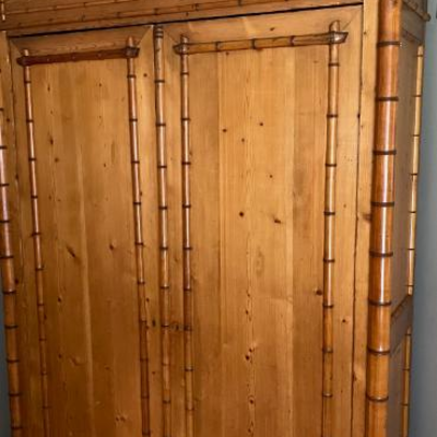 Original antique bamboo with orihinal tag from paris