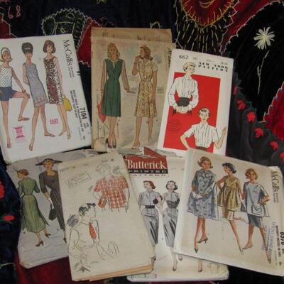 a sample of thousands of vintage patterns 