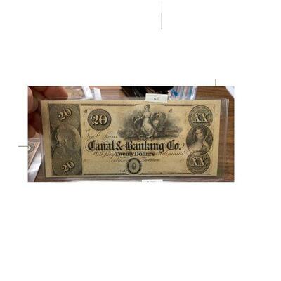 https://www.agesagoestatesales.com/product/lrm8320-canal-banking-co-note-new-orleans-20-dollars/156	LRM8320 - Canal & Banking Co Note New...