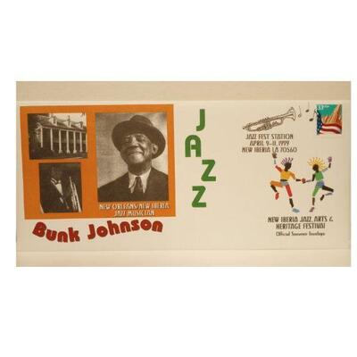 https://www.agesagoestatesales.com/product/orl3099-bunk-johnson-new-iberia-jazz-fest-station-commemorative-cachet/183	ORL3099 BUNK...