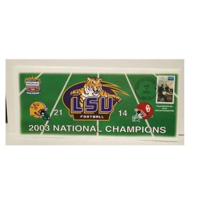 https://www.agesagoestatesales.com/product/orl3097-lsu-2003-national-champions-commemorative-cachet/204	ORL3097 LSU 2003 NATIONAL...
