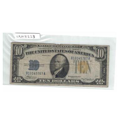 https://www.agesagoestatesales.com/product/lrm8333-us-1934a-10-silver-certificate-note-fr-1702/91	LRM8333 US 1934A $10 Silver Certificate...