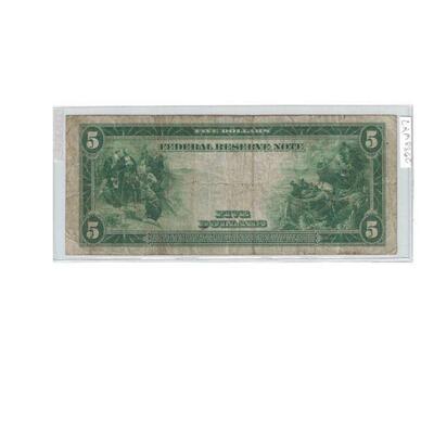 https://www.agesagoestatesales.com/product/lrm8366-us-5-1914-federal-reserve-large-note-new-york-fr851a-w6l/147	LRM8366 US $5 1914...