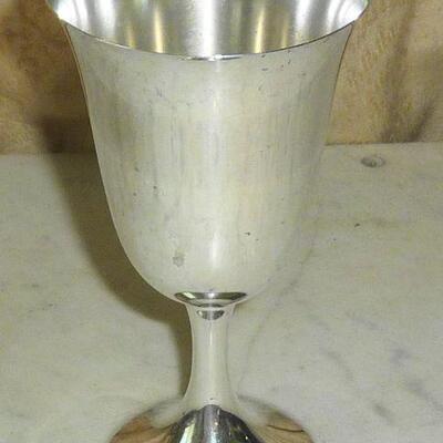 Sterling goblet