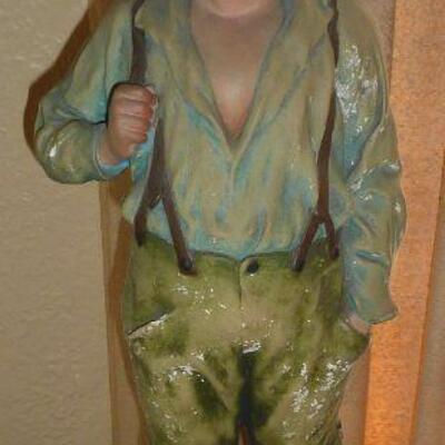 Chalkware statue