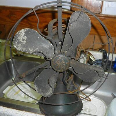 Working GE 4 blade fan