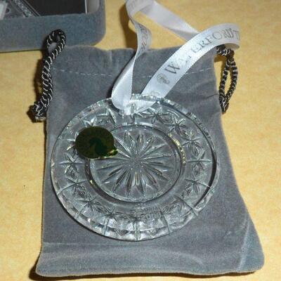 1 of 2 Waterford ornaments