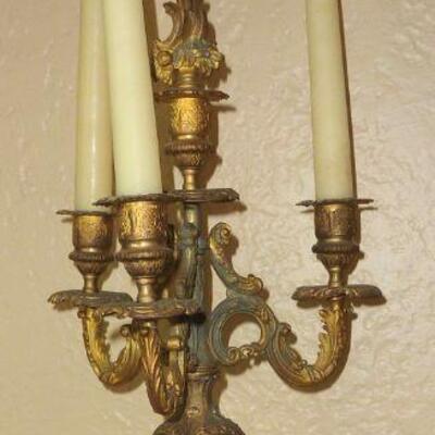 1 of 2 candelabras