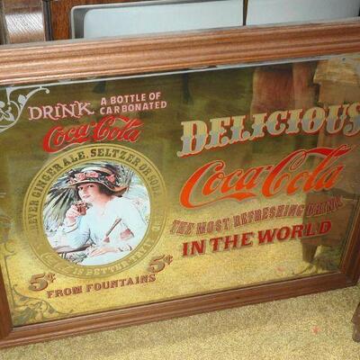 Large coke mirror
