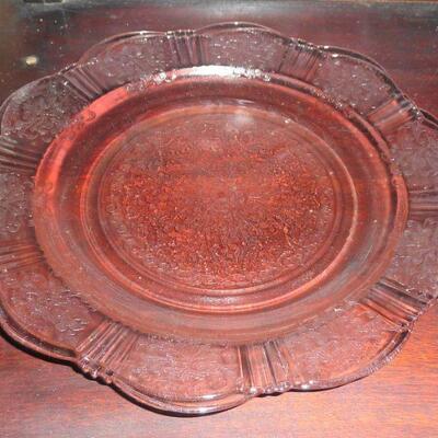 Pink American sweetheart plates